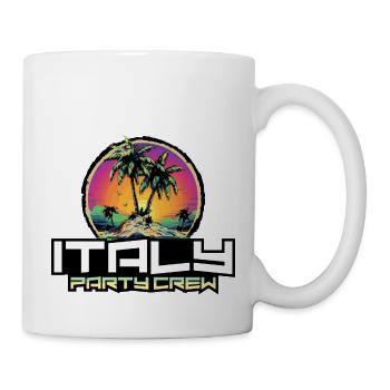 Italy Party Crew Holidays - Mug - white - Right