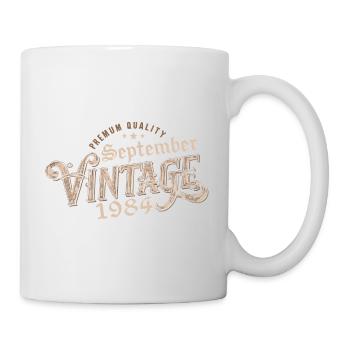 Birthday September 1984 Gift September 1984 - Mug - white - Right