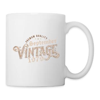 Birthday September 1979 Gift September 1979 - Mug - white - Right