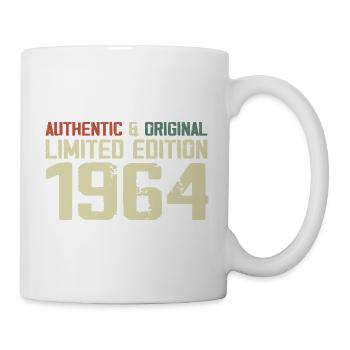 1964 Geburtstagsgeschenk 1964 Jahrgang 1964 Retro - Tasse - Weiß - Rechts
