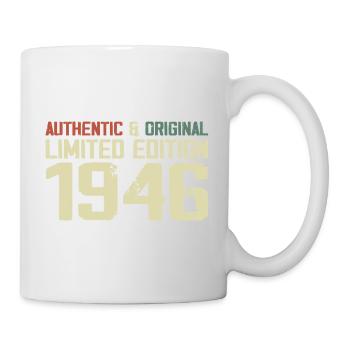 1946 Cadeau Anniversaire 1946 Vintage 1946 Rétro - Mug blanc - blanc - Droite