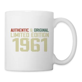 1961 Birthday Gift 1961 Vintage 1961 Retro - Mug - white - Right