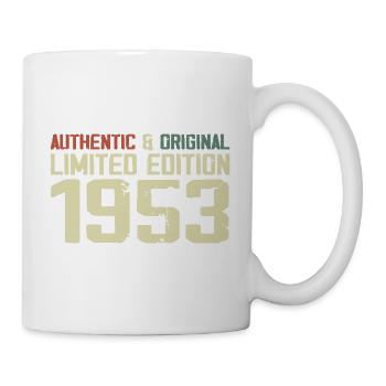 1953 Geburtstagsgeschenk 1953 Jahrgang 1953 Retro - Tasse - Weiß - Rechts