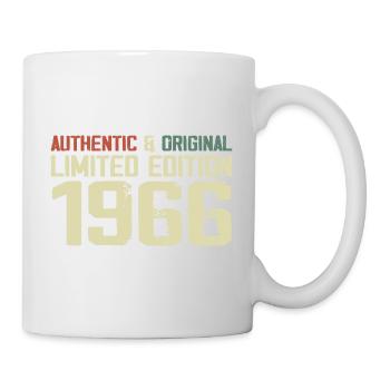 1966 Geburtstagsgeschenk 1966 Jahrgang 1966 Retro - Tasse - Weiß - Rechts