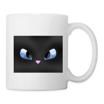 Der schaurige Blick - Tasse - Weiß - Rechts