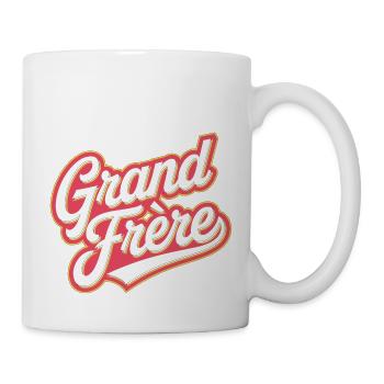 Grand frère - Mug blanc - blanc - Droite
