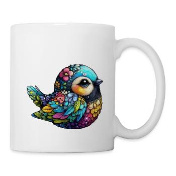 Floral Bird Harmony - Mug - white - Right