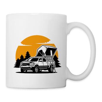Overlanding Zubehör, Overlanding Gear, Offroad - Tasse - Weiß - Rechts