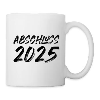 Abschluss 2025 - Tasse - Weiß - Rechts