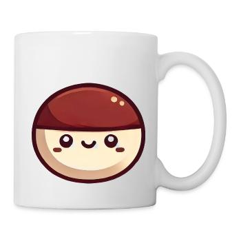 Kastanie - Tasse - Weiß - Rechts