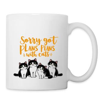 Catswith plans #2 - Tasse - Weiß - Rechts