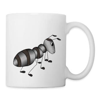 Fourmi - Mug blanc - blanc - Droite