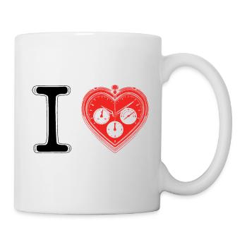 Live Laugh Chronolove to the fullest - Tasse - Weiß - Rechts