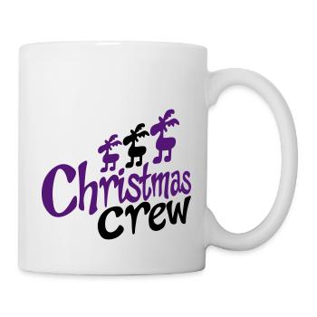 lustiges Team zu Weihnachten - Tasse - Weiß - Rechts