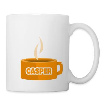 Casper als Teetasse - Tasse - Weiß - Rechts