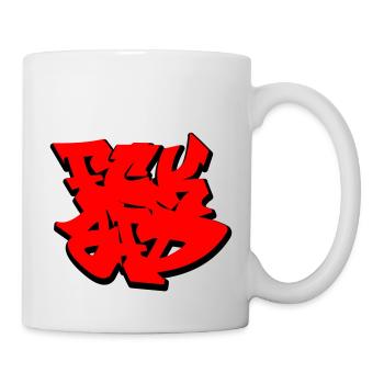 FCKAFD - Tasse - Weiß - Rechts