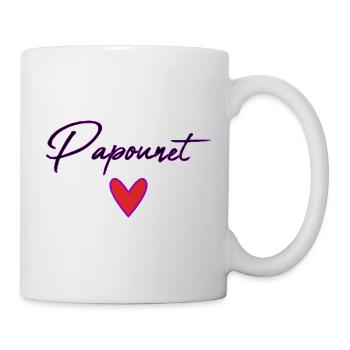 PAPOUNET. DAD. FATHER'S DAY. HAPPY FATHER'S DAY - Mug - white - Right