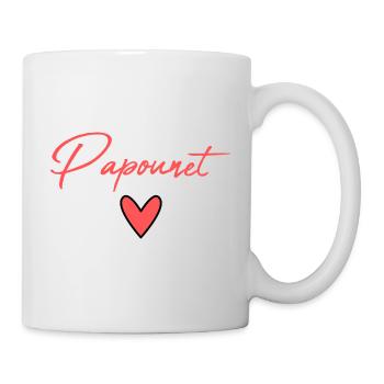 PAPOUNET. DAD. FATHER'S DAY. HAPPY FATHER'S DAY - Mug - white - Right