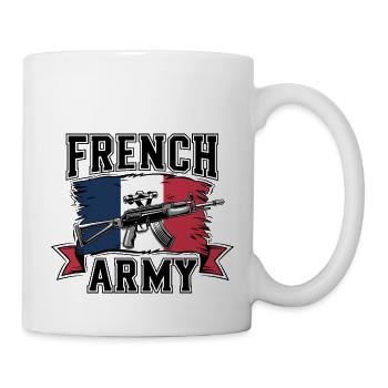 French Army - Mug blanc - blanc - Droite