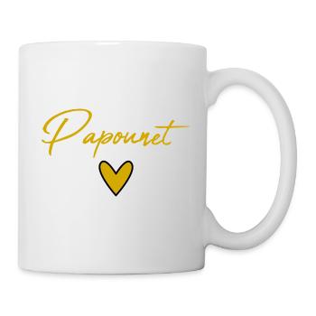 PAPOUNET. DAD. FATHER'S DAY. HAPPY FATHER'S DAY - Mug - white - Right