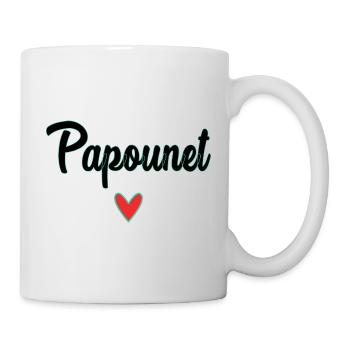PAPOUNET. DAD. FATHER'S DAY. HAPPY FATHER'S DAY - Mug - white - Right