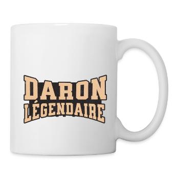 "Legendärer Daron: Säule der Familie" - Tasse - Weiß - Rechts