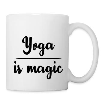Yoga Meditation Spa Namaste - Tasse - Weiß - Rechts