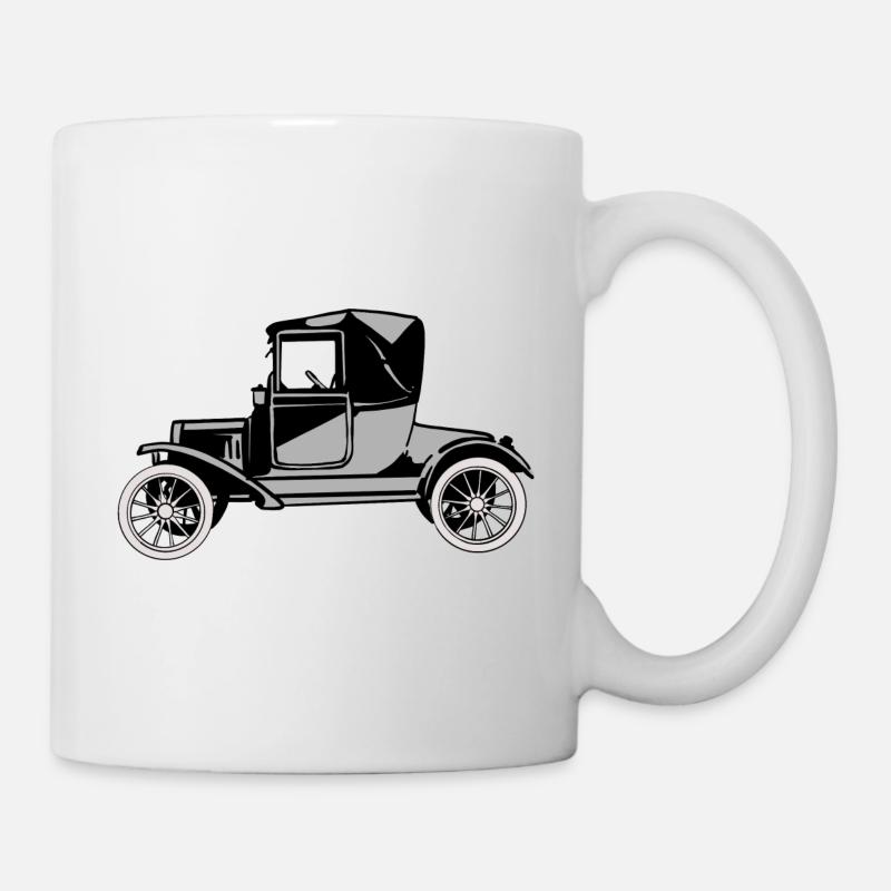 Tin Lizzie - Tasse - Weiß