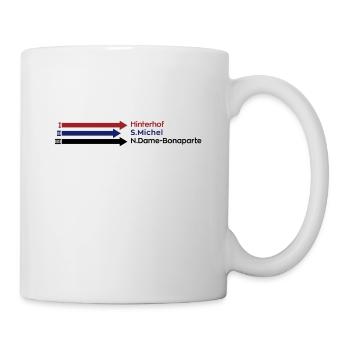 Catacombs Bunker Paris - Mug - white - Right