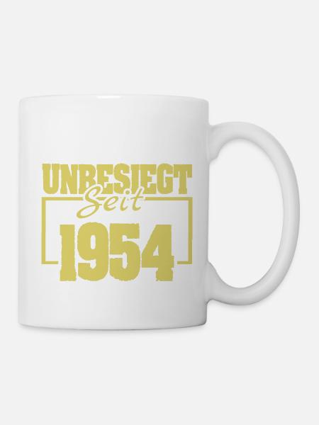 seit 1954 - Tasse - Weiß