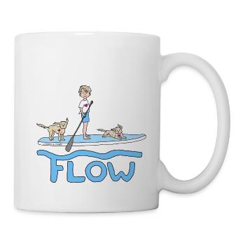 Phil and Paw - Flow - Tasse - Weiß - Rechts