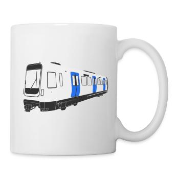 Stockholm metro C30 - Mug - white - Right