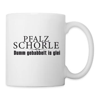 Pfalz Schorle - Tasse - Weiß - Rechts