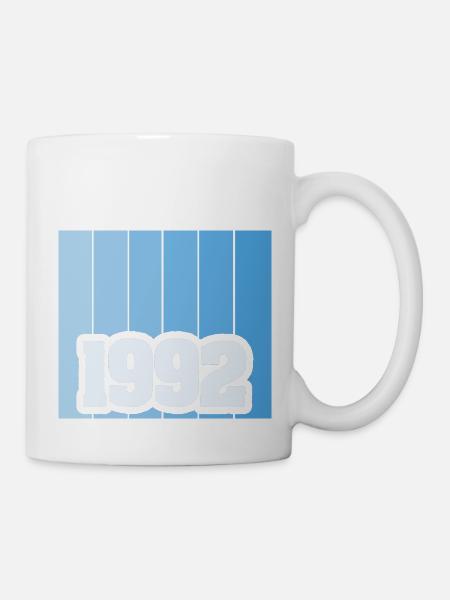 Zahl 1992 - Tasse - Weiß