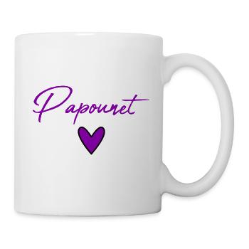 PAPOUNET. DAD. FATHER'S DAY. HAPPY FATHER'S DAY - Mug - white - Right