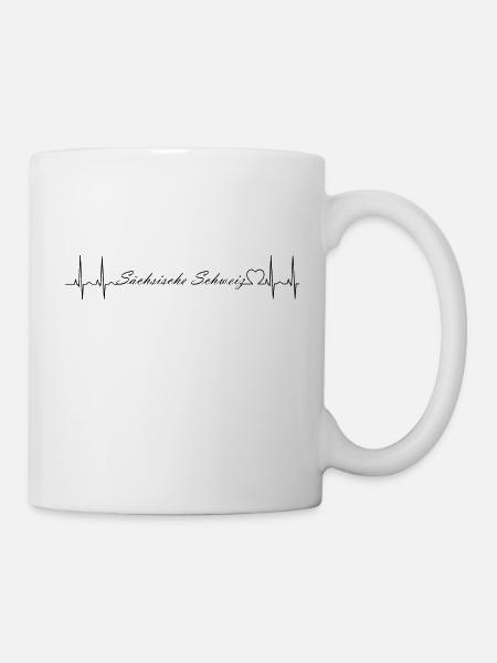 Sächsische Schweiz - Tasse - Weiß
