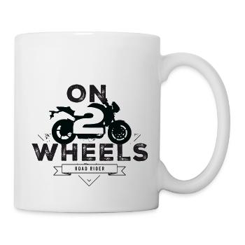 ON 2 WHEELS Black ROAD RIDER - Mug - white - Right