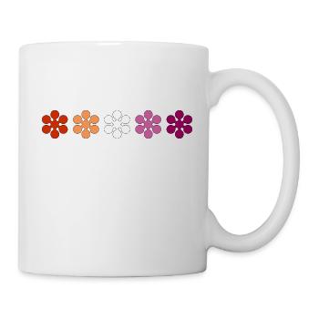 Subtle Lesbian Pride - Mug - white - Right