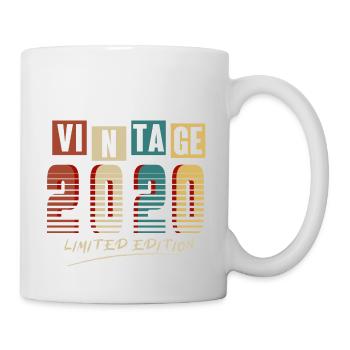 Jahrgang 2020: Limitierte Auflage - 5. Jubiläum. - Tasse - Weiß - Rechts