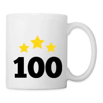 100 Years Star - 100th Anniversary Gift - Mug - white - Right