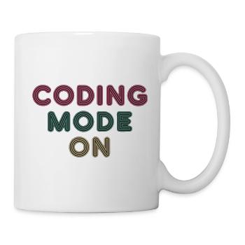 Coding Mode On 14 - Tasse - Weiß - Rechts