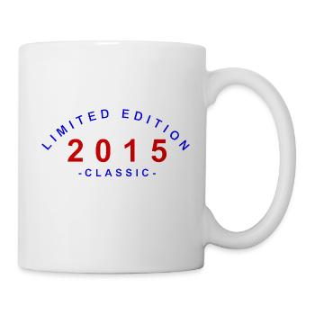 2015 vintage - Mug - white - Right