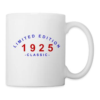 1925, Limited Edition - Tasse - Weiß - Rechts