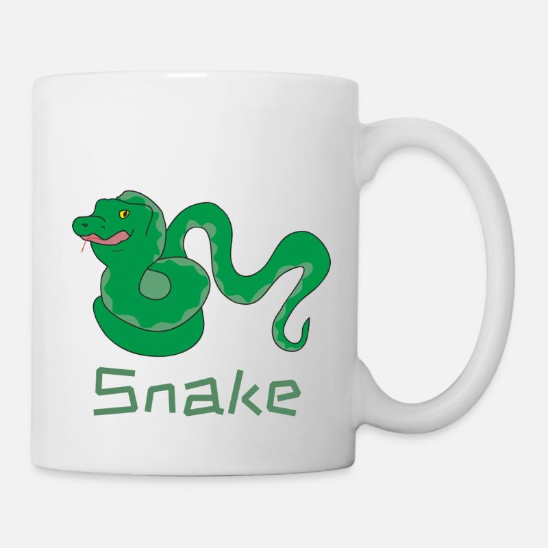 Snake - Mug - white