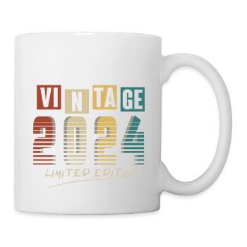 2024 Vintage 2024 born in 2024 Birthday. Year 2 - Mug - white - Right