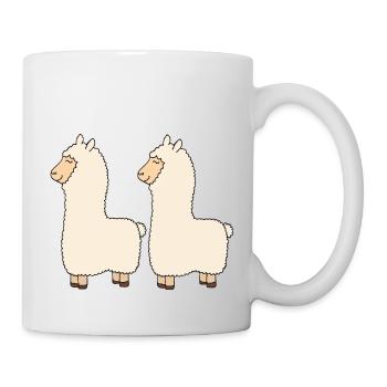 Lama Double Pack - Mug blanc - blanc - Droite
