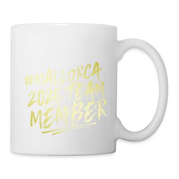 Mallorca 2025 Team - Tasse - Weiß - Rechts