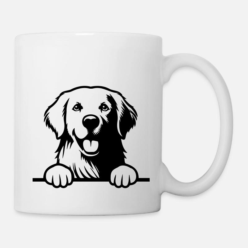 Golden Retriever - Mug - white