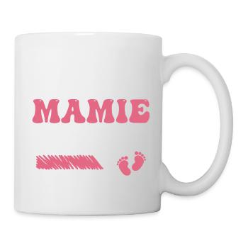 Pregnancy Grandma Again Granny 2025 - Mug - white - Right