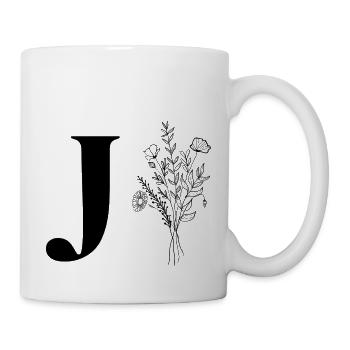 Minimalist flowers - Mug - white - Right